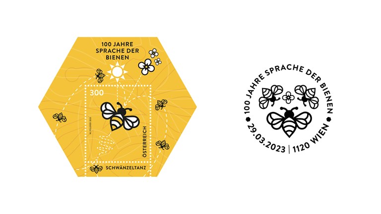 Special stamp bees